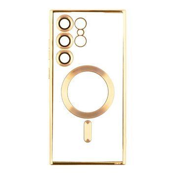 Чохол Wave TPU Metallic with Magsafe для Samsung Galaxy S24 Ultra (S928) Gold 555-00209 фото