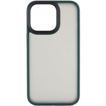 TPU+PC чохол Metal Buttons для Apple iPhone 15 Plus (6.7") Зелений 777-08273 фото