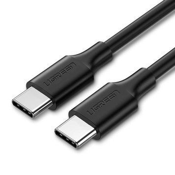 Кабель UGREEN US286 USB-C 2.0 M/M Cable 2m (Black) (UGR-10306) UGR-10306 фото