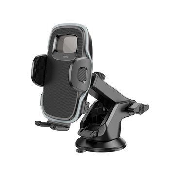 Тримач для мобільного HOCO H15 Fair push-type car holder(center console) Black 656-00492 фото