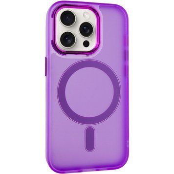 Чехол TPU+PC Lily with MagSafe для Apple iPhone 13 Pro (6.1") Purple 214-03625 фото