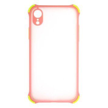 Силіконовий чохол TOTU Armor with Frame для iPhone Xr Рожевий 208-01013 фото