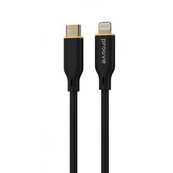 Кабель Proove Jelly Silicone Type-C to Lightning 27W (1m) Black CCJS27002101 фото