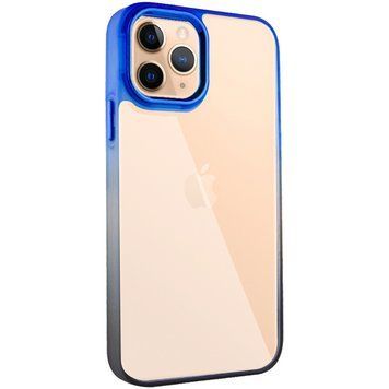 Чохол TPU+PC Fresh sip series для Apple iPhone 11 Pro Max (6.5") Чорний / Синій 777-06697 фото