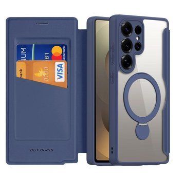 Чехол-книжка Dux Ducis Skin X Pro with MagSafe для Samsung Galaxy S25 Ultra 5G (S938) Blue 757-00531 фото
