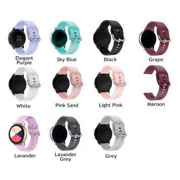 Ремінець Универс 20mm Silicone Original Design для Samsung/Amazfit/Huawei Maroon 212-02711 фото