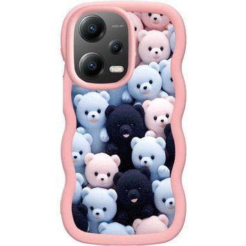 Чехол TPU Cloudy Pictures для Xiaomi Poco X5 5G / Redmi Note 12 5G Bears 555-01231 фото