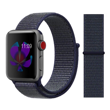 Нейлоновый ремешок для Apple Watch 42/44/45/49 mm Midnight Blue 212-00027 фото