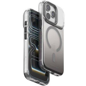 Чохол TPU+PC Puloka Resplendent with Magnetic Fit для Apple iPhone 15 Pro Max (6.7") Dark Grey ILSO-00000088058-3 фото