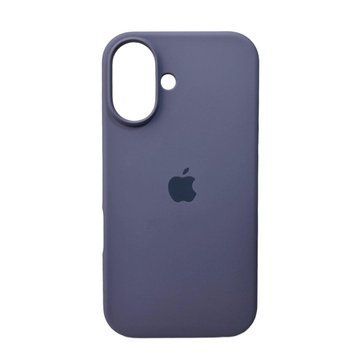 Силиконовый чехол для iPhone 16 Lavender Grey 666-01170 фото