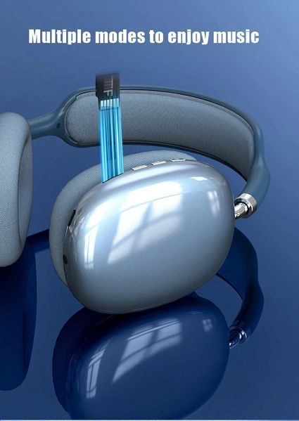 Бездротові накладні навушники HOCO W35 Air Triumph BT headset Blue 6942007616355 фото