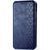 Шкіряний чохол-книжка GETMAN Cubic для Xiaomi Redmi Note 9s / Note 9 Pro / Note 9 Pro Max Синій 555-01970 фото