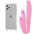 Чехол WAVE Clear Case With Strap для Iphone 12/12 Pro Pink 208-05214 фото