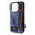 Чохол Kajsa Outdoor Collection Tie Dye with Magnetic Ring iPhone 16 Pro Max Blue 656-08166 фото