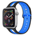 Силиконовый ремешок Sport для Apple Watch 42/44/45/49 mm Черно-синий 212-00405 фото