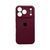 Силиконовый чехол с закрытой камерой для iPhone 17 Pro Maroon 666-04265 фото