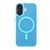 Чохол Space Magnetic Color з Magsafe для iPhone 16 Plus Блакитний 214-03103 фото