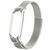 Ремінець Milanese Loop Design для Xiaomi Mi Band 8 / Band 9 (China) / 10 Silver 212-01629 фото