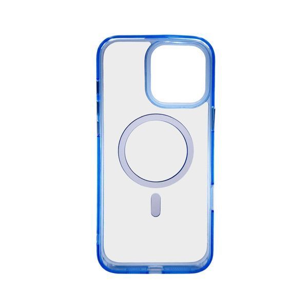 Чехол Acrilyc Colorful с MagSafe для iPhone 14 Light Blue 666-03381 фото