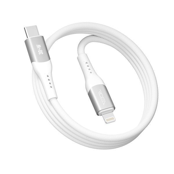 Кабель Ridea RC-US42 UltraStrong Type-C to Lightning 30 W 1.2m Чорний 209-00308 фото