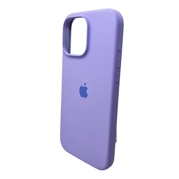 Силиконовый чехол для iPhone 16 Pro Max Elegant Purple 666-01274 фото