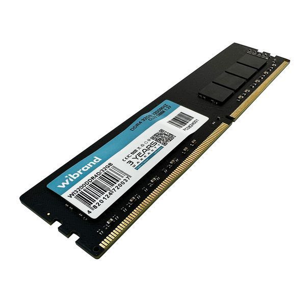 Оперативна пам'ять DDR4 Wibrand 32GB 3200MHz CL22 DIMM WI3200DDR4D/32GB фото