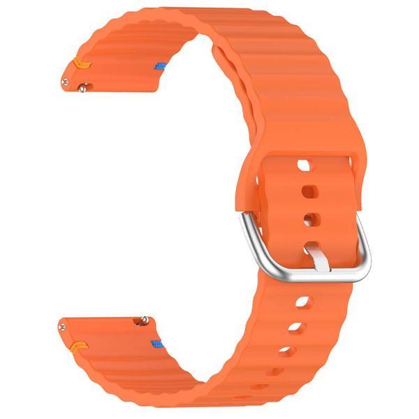 Силиконовый ремешок Wavy для Smart Watch 20mm Orange 212-01679 фото