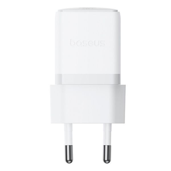 Мережевий зарядний пристрій Baseus Palm Fast Charger 1C 20W EU Moon White P10111602213-00 фото