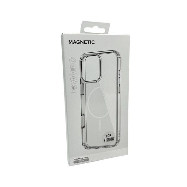 Чехол Acrylic Thin Magnetic для Apple iPhone 15 White 666-03666 фото