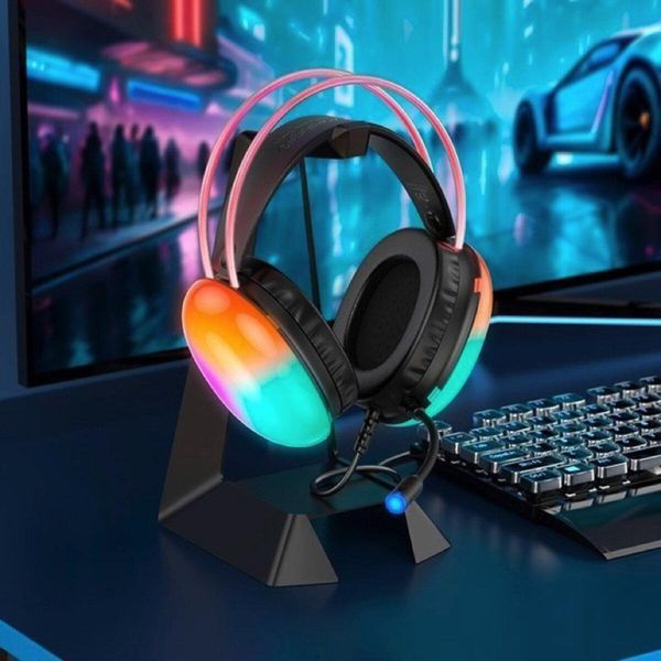Навушники HOCO W109 Rich gaming headphones Black 656-00943 фото