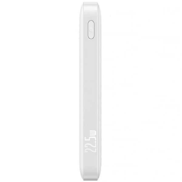 Портативний ЗП Power Bank Baseus EnerFill FP21 22.5W 10000 mAh (P1008210D213) White ILSO-00000083007-1 фото