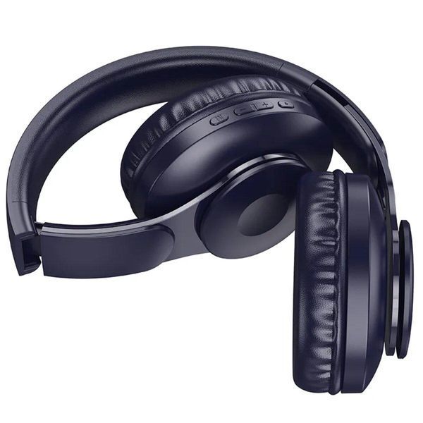 Бездротові накладні навушники HOCO W45 Enjoy BT headset Blue 656-03810 фото