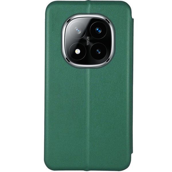 Шкіряний чохол-книжка Classy для Xiaomi Redmi Note 14 Pro 5G / 14 Pro+ 5G Green 777-05381 фото