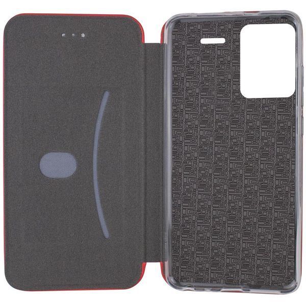 Кожаный чехол-книжка Classy для Xiaomi Redmi Note 13 Pro+ Red 777-05581 фото