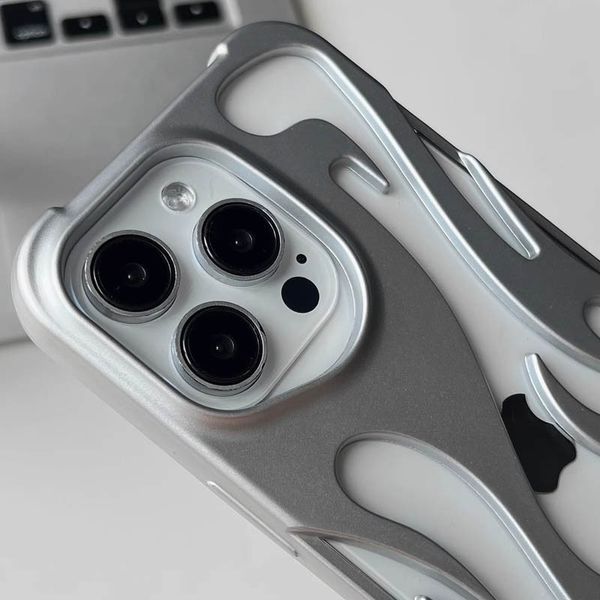 Чехол TPU WinFire для iPhone 14 Pro (6.1") Silver 555-00600 фото