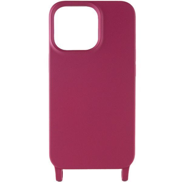 Чехол TPU two straps California для iPhone 13 Pro Rose Red 208-05644 фото
