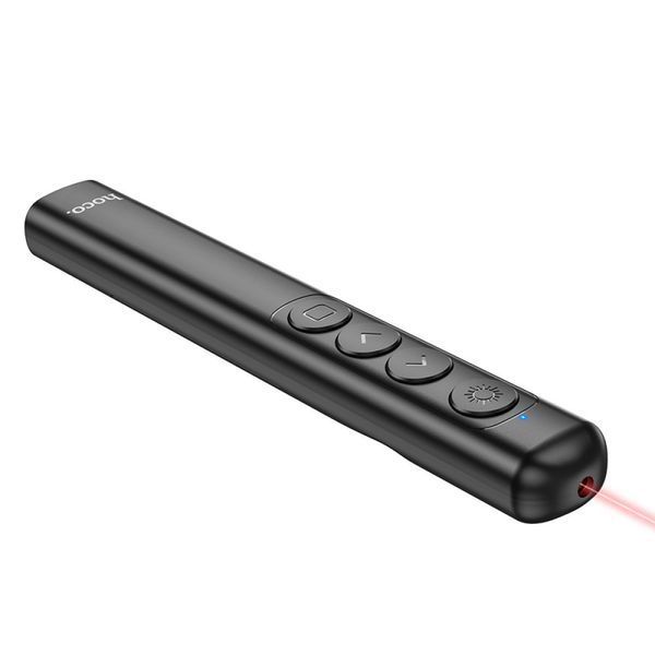 Лазерна указка HOCO GM200 Smart PPT page turning pen Black 6942007616768 фото