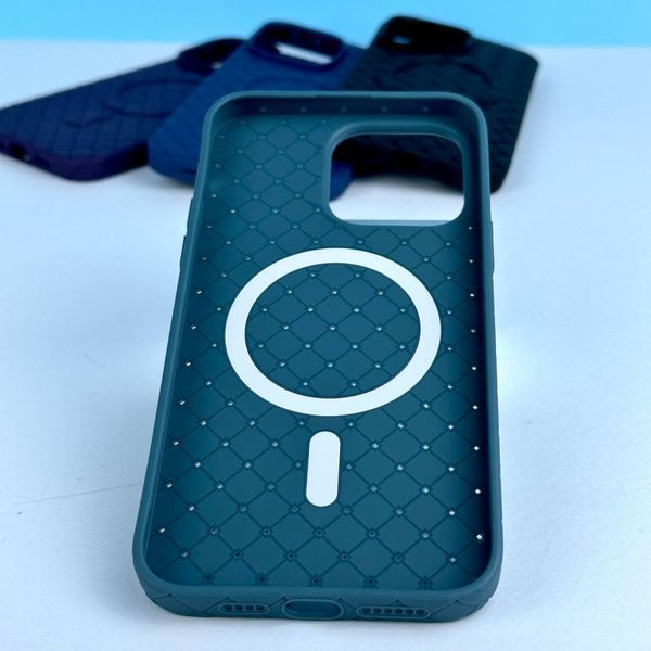 Чохол Bottega Veneta Premium with MagSafe для iPhone 15 Фіолетовий 214-01825 фото