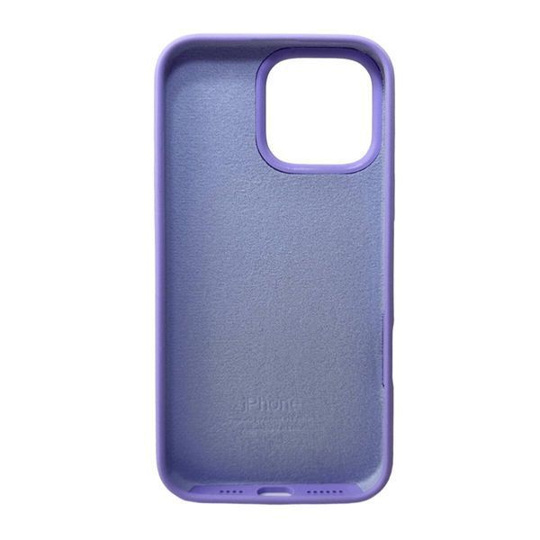 Силиконовый чехол для iPhone 16 Pro Max Elegant Purple 666-01274 фото