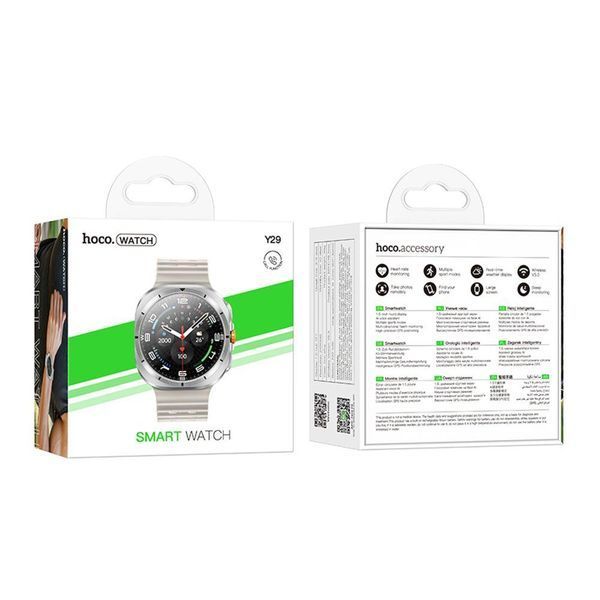 Смарт Часы Hoco Y29 Smart sports watch Серые 656-03459 фото