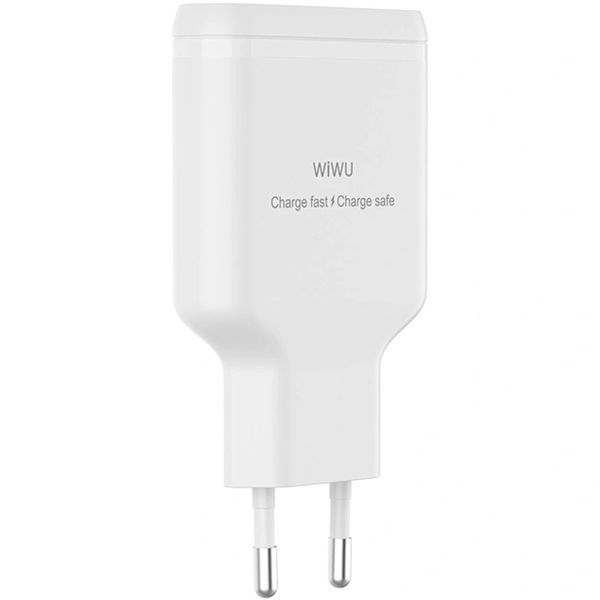 МЗП WIWU G035 Essen PD65W GaN (2USB-C) White ILSO-00000085927-1 фото