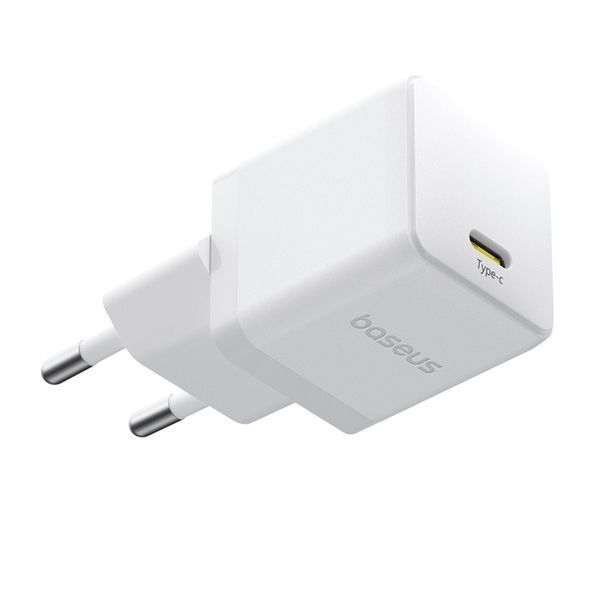 Мережевий зарядний пристрій Baseus Palm Fast Charger 1C 20W EU Moon White P10111602213-00 фото