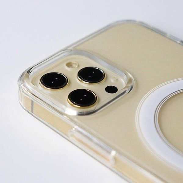 Прозрачный чехол Clear Case with MagSafe для iPhone 12 Pro Max 214-00075 фото