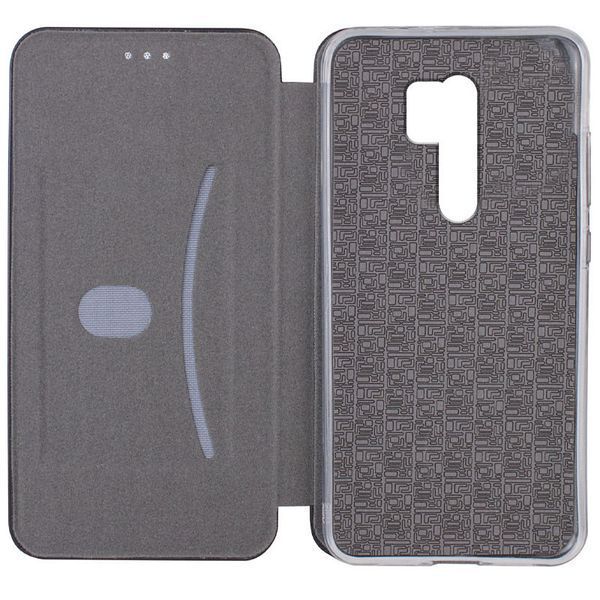 Шкіряний чохол-книжка Classy для Xiaomi Redmi 9 Темно-синій 777-03652 фото
