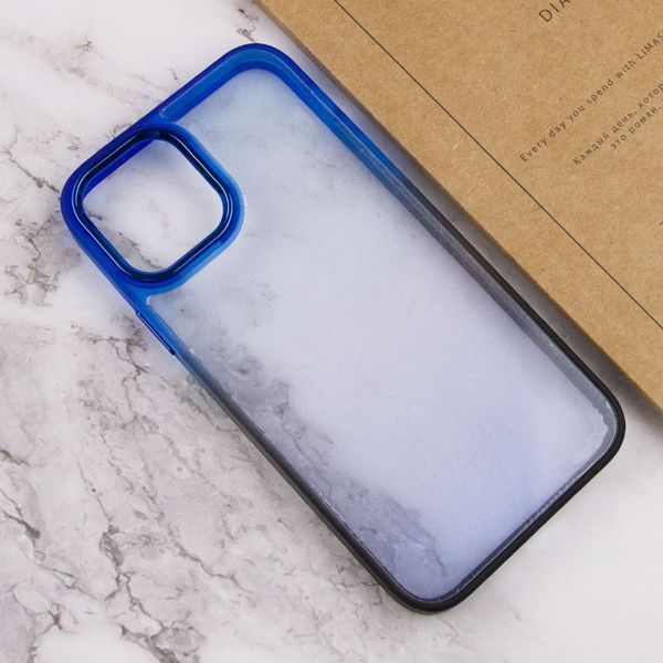 Чехол TPU+PC Fresh sip series для Apple iPhone 11 Pro Max (6.5") Черный / Синий 777-06697 фото
