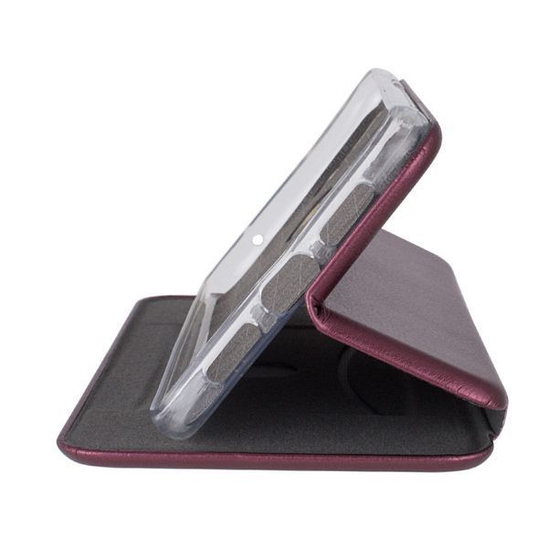 Кожаный чехол-книжка Classy для Xiaomi Mi 8 Lite / Mi 8 Youth (Mi 8X) Maroon 777-06090 фото