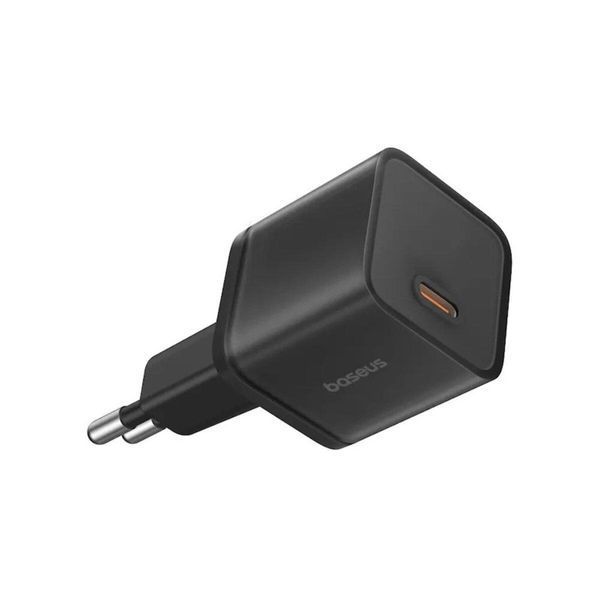 Мережевий зарядний пристрій Baseus GaN5S Fast Charger 1C 20W EU Cluster Black 656-01304 фото
