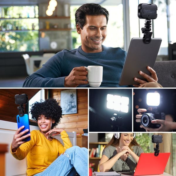 Ulanzi VL100X Selfie Light, Clip LED Light 3356 фото