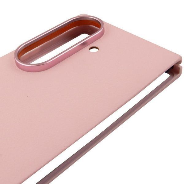 Шкіряний чохол Leather Case для Samsung Galaxy Z Fold7 Pink 777-07996 фото