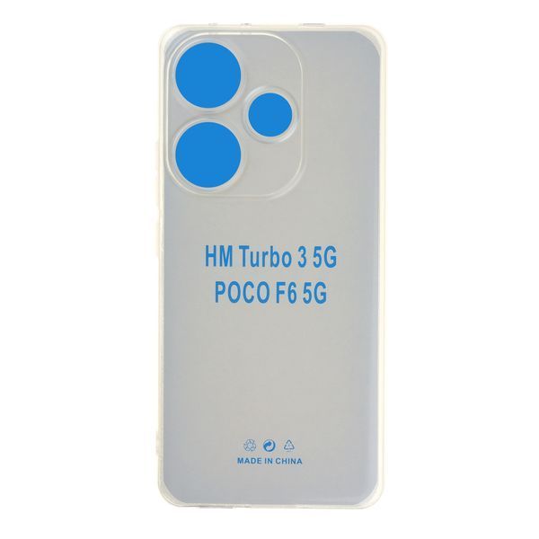 Прозорий чохол TPU Virgin для Xiaomi Poco F6/Turbo 3 555-04232 фото